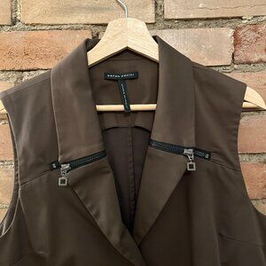 Sarah Pacini 3-Button Vest